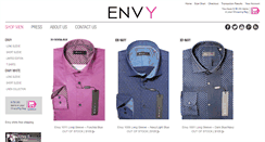 Desktop Screenshot of envyshirts.com